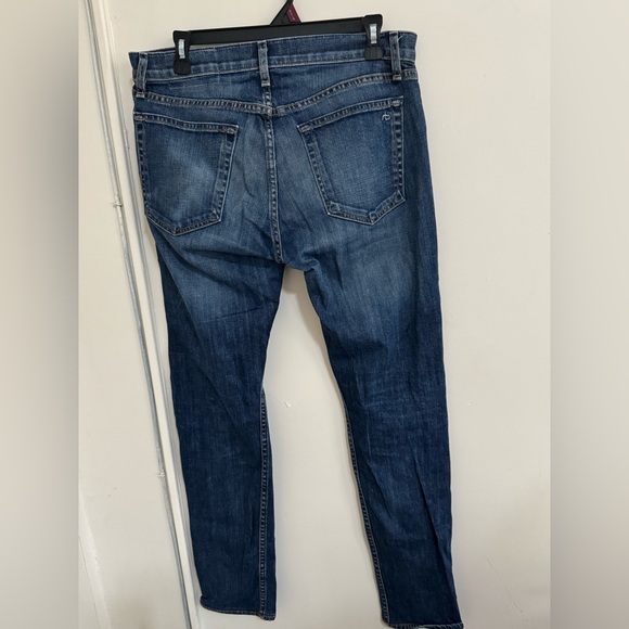 Rag & bone Standard Issue Fit 2 Slim blue Jeans, Size 31 - Picture 2 of 11
